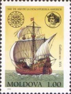 Moldova Moldavia 1992 500th Anniversary Of The Discovery Of America Stamp Mint - Indios Americanas