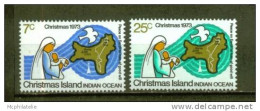 CHRISTMAS N° 59 & 60 ** - Christmas Island