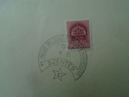 ZA451.77 Hungary - Esperanto Congress  SZENTES  1941 - Postmark Collection