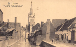 LOUVAIN - Vieux Louvain, Rue Du Poirier, La Dyle Et Tour De L'Eglise Ste Gertrude. - Leuven