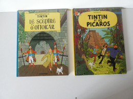 LOT 2 BD TINTN ET LES PICAROS+ LE SCEPTRE D'OTTOKAR - Paquete De Libros