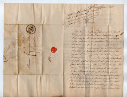 TB 4285 - 1846 - LAC - Lettre De Mr DUBOURET à LYON Pour Me COMMERSON, Notaire à CHAROLLES - 1801-1848: Voorlopers XIX