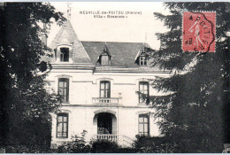 CPA 86 - NEUVILLE DE POITOU - LA VILLA ROSERAIE - Neuville En Poitou