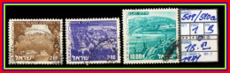 ASIA# ISRAEL# REPUBLIC#DEFINITVES#PARTIAL SET# USED# (ISR-280M-1) (07) - Usados (sin Tab)