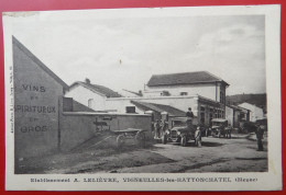 Cpa 55 VIGNEULLES LES HATTONCHATEL Ets A. LELIEVRE Vins Et Spiritueux En Gros - Vigneulles Les Hattonchatel