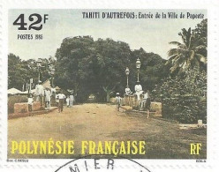 POLYNESIE -  Vues Anciennes De Tahiti - Oblitérés