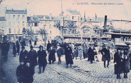 La Seyne Sur Mer - Debarcadere Des Bateaux A Vapeur   -  CPA °J - La Seyne-sur-Mer