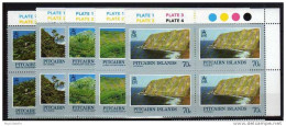 Pitcairn Islands N° 194 / 198 ** Blocs De 4 - Pitcairn Islands