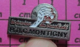 413d Pin's Pins / Beau Et Rare / SPORTS / LA PASSION DU HANDBALL CLUB HBC MONTIGNY - Handbal