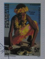 POLYNESIE -  Visages Polynésiens - Used Stamps