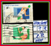 ASIA# ISRAEL# REPUBLIC#COMMEMORATIVE#PARTIAL SET# USED# (ISR-280M-1) (26) - Usados (sin Tab)