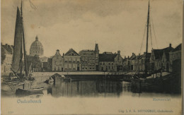 Oudenbosch (N-Br.) Havenzicht Ca 1900 - Altri & Non Classificati