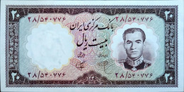 Iran Shah 20 Riyal 1320  Unc - Iran