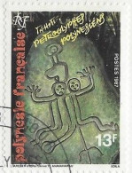 POLYNESIE - Pétroglyphes - Used Stamps