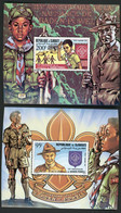 DJIBOUTI 2 Blocs Spéciaux COTE 30 € Poste Aérienne N° 169 + 170 MNH ** SCOUTISME SCOUTING BADEN POWELL. TB/VG - Nuevos