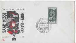 FOIRE DE LA SARRE - SAAR MESSE 1951 - FDC