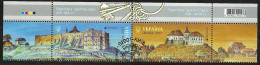 2017 Ukraine  Mi. 1612-5   Used      Europa :  Castles And Forts - 2017