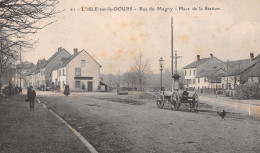L'ISLE-sur-le-DOUBS (Doubs) - Rue Du Magny - Place De La Station - La Croix, Lampadaire - Isle Sur Le Doubs
