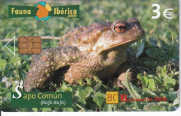 P-592 TARJETA DEL SAPO COMUN DE LA FAUNA IBERICA DE TIRADA 4000  BARNACARDS 2006 - Privatausgaben