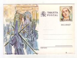 Espagne - Entier - Paso De San Juan - Murcia - Tarjeta Postal N°0119027 - M216 - Otros & Sin Clasificación