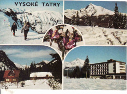 Slovakia, Vysoké Tatry, Kriván, Hotel Kriván, Horaren TANAPu V Tichej Doline, Used 1980 - Slovakia