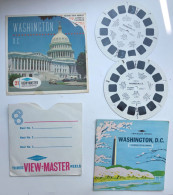 View-Master Stereo Pictures - WASHINGTON DC - Lowell Thomas - Stereoscopes - Side-by-side Viewers