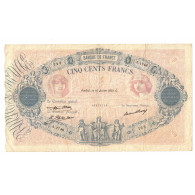 France, 500 Francs, Bleu Et Rose, 1931, A.1746, TB+, Fayette:30.34, KM:66l - 500 F 1888-1940 ''Bleu Et Rose''