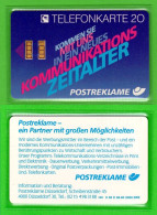 X06 C 06.90 Telefonkarte 20 Postreklame Düsseldorf Ungebraucht Auflage 2000 - X-Series : Pubblicitarie Della D. Postreklame