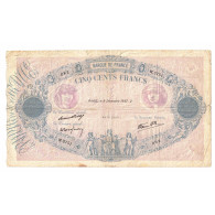 France, 500 Francs, Bleu Et Rose, 1937, M.2751, TB+, Fayette:31.5, KM:88b - 500 F 1888-1940 ''Bleu Et Rose''