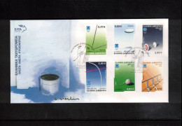 Greece 2003 Olympic Games Athens  Michel 2129 - 2134 FDC - Summer 2004: Athens