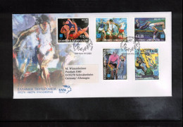 Greece 2003 Olympic Games Athens  Michel 2184 - 2188 FDC - Sommer 2004: Athen