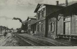 68 - Reproduction "La Vie Du Rail" - LAPOUTROIE La Gare - On Y Joint La Reproduction Du Même Endroit Plus Récemment - Lapoutroie