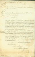 LAS Lettre Autographe Signature Général Révolution Et 1er Empire Louis Jean Baptiste, Comte Gouvion - Sonstige & Ohne Zuordnung