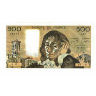 France, 500 Francs, Pascal, 1976, V.66, TTB+, Fayette:71.15, KM:156d - 500 F 1968-1993 ''Pascal''