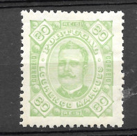 Moçambique Lourenço Marques 1893 -  D. Carlos 1893 Afinsa 09 - Lourenzo Marques