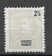 Moçambique Lourenço Marques 1898 -  D. Carlos 1893 Afinsa 32 - Lourenco Marques