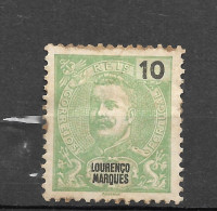 Moçambique Lourenço Marques 1898 -  D. Carlos 1893 Afinsa 34 - Lourenco Marques