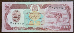 1991 100 Afghani P-58c UNC (B/1-18 - Afghanistán