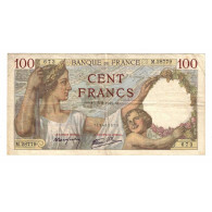 France, 100 Francs, Sully, 1942, M.28779, TB+, Fayette:26.67, KM:94 - 100 F 1939-1942 ''Sully''