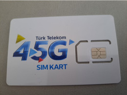 TURKIJE CHIPCARD /SIM GSM/   TURK TELECOM 4/5 G      PERFECT MINT  CONDITION   **13567** - Turkije