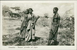 SOMALIA  - SOMALI WOMAN WITH THE SON  - EDIT TRALDI - 1930s  (11942) - Somalia