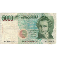 Billet, Italie, 5000 Lire, 1985-01-04, KM:111c, TB - 5000 Lire