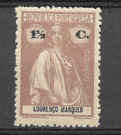 Moçambique Lourenço Marques 1914 -  Tipo CERES - Afinsa 120 - Lourenco Marques