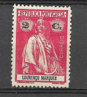 Moçambique Lourenço Marques 1914 -  Tipo CERES - Afinsa 121 - Lourenco Marques