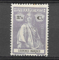 Moçambique Lourenço Marques 1914 -  Tipo CERES - Afinsa 122 - Lourenco Marques