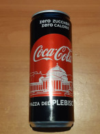 Lattina Italia - Coca Cola Zero - 33 Cl. - Piazza Del Plebiscito 2019 ( Vuota ) - Cans