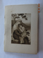 CALENDRIER ANNEE 1937 LA VIERGE  A L'ENFANT - Formato Piccolo : 1921-40