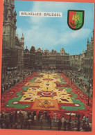 BELGIO - BELGIE - BELGIQUE - 1974 - 4F Journée De La Jeunesse Laïque + Flamme Charbon - Bruxelles - Grand Place - Viaggi - Places, Squares