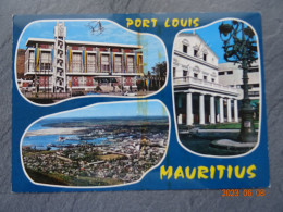 MUNICIPALITE DE PORT LOUIS ET LE VIEUX THEATRE 1822 - Maurice