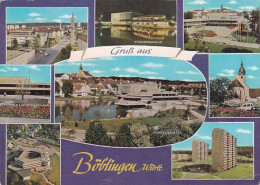 BOBLINGEN PANORAMAS, CONGRESS HALL, CHURCH, CAR, DIFFERENT VIEWS - Böblingen